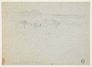 Cascate Shoshone, fiume Snake, Idaho da Thomas Moran
