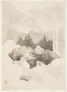 Studio di Ruxton, Colorado da Thomas Moran