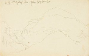 Monte Sulphur, Yellowstone da Thomas Moran
