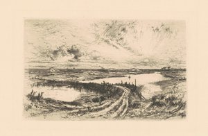 Alba—Lo Stagno, Easthampton, Long Island da Thomas Moran