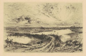 Alba—Lo Stagno, Easthampton, Long Island da Thomas Moran