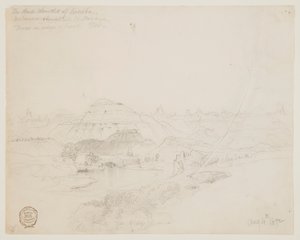 Le Terre Cattive del Dakota da Thomas Moran