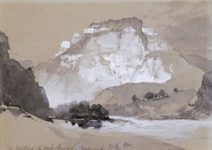 Il Cañon di Belle Fourche, Wyoming da Thomas Moran
