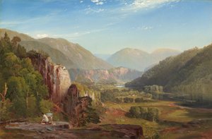 La Juniata, sera, 1864 da Thomas Moran
