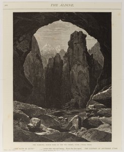 Lo stretto, ramo settentrionale del Rio Virgen, Utah da Thomas Moran