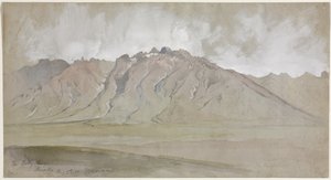 La catena Ruby, Nevada da Thomas Moran