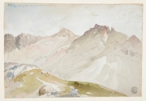 La parte superiore del Little Cottonwood Canyon, Wasatch Range, vicino a Ogden, Utah da Thomas Moran
