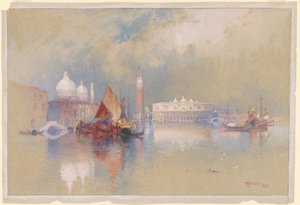 Veduta di Venezia da Thomas Moran