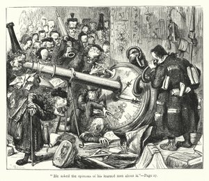 Illustrazione per I viaggi di Gulliver di Jonathan Swift da Thomas Morten