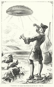 Illustrazione per I viaggi di Gulliver di Jonathan Swift (incisione) da Thomas Morten