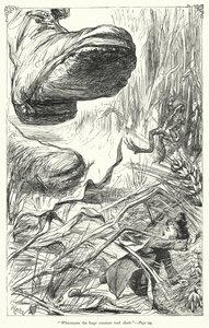Illustrazione per I viaggi di Gulliver di Jonathan Swift (incisione) da Thomas Morten