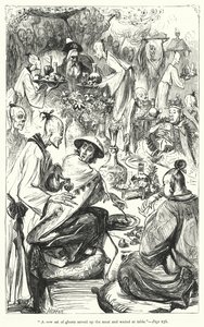 Illustrazione per I Viaggi di Gulliver di Jonathan Swift da Thomas Morten