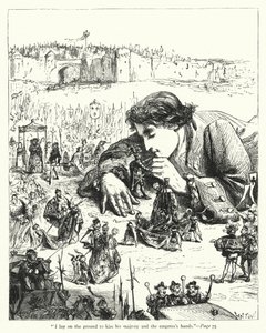 Illustrazione per I Viaggi di Gulliver di Jonathan Swift da Thomas Morten