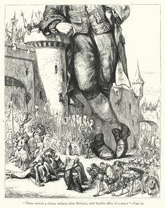 Illustrazione per I Viaggi di Gulliver di Jonathan Swift da Thomas Morten