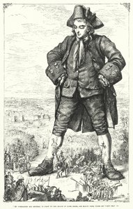 Illustrazione per I Viaggi di Gulliver di Jonathan Swift