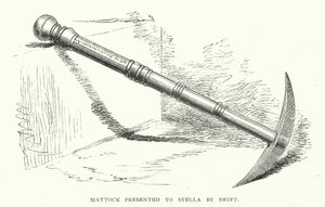 Illustrazione per la vita di Jonathan Swift (incisione) da Thomas Morten