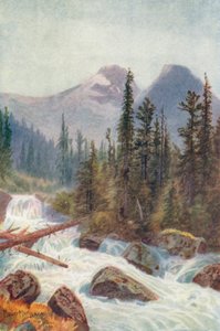 Glacier Crest, Illecillewaet (litografia a colori)