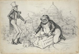 Sindacato inglese (Oro britannico) da Thomas Nast