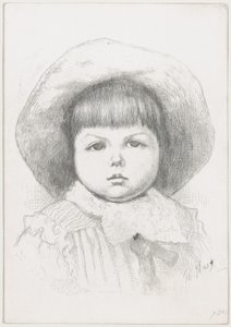 Ritratto di un Bambino Cyril Nast da Thomas Nast