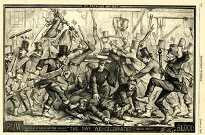 Giorno di San Patrizio, 1867 da Thomas Nast