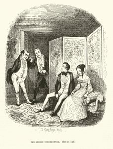 Illustrazione per Valentine Vox (incisione) da Thomas Onwhyn