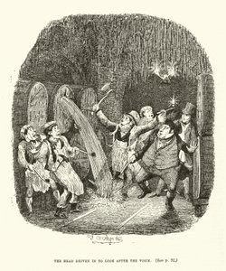Illustrazione per Valentine Vox (incisione) da Thomas Onwhyn