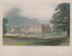 Palazzo di Kensington, Londra da Thomas Onwhyn