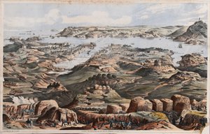 Veduta di Sebastopoli dalle opere d