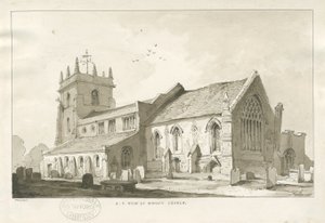 Chiesa di Audley da Thomas Peploe Wood