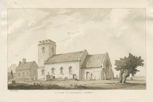 Chiesa di Ellenhall da Thomas Peploe Wood