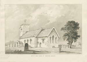 Chiesa di Gayton da Thomas Peploe Wood