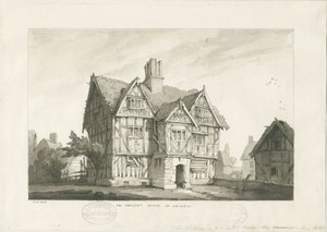 Villaggio di Gnosall - Casa Antica da Thomas Peploe Wood