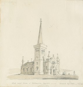 Chiesa di Hilderstone da Thomas Peploe Wood