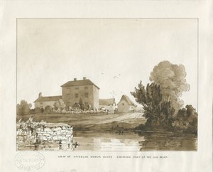 Norbury Manor: disegno a seppia