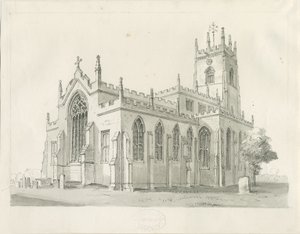 Chiesa di Penkridge da Thomas Peploe Wood