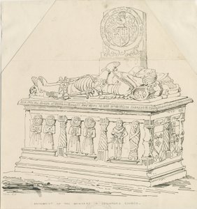 Chiesa di Seighford - Tomba di William e Mercy Bowyer