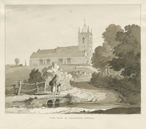 Chiesa di Seighford da Thomas Peploe Wood