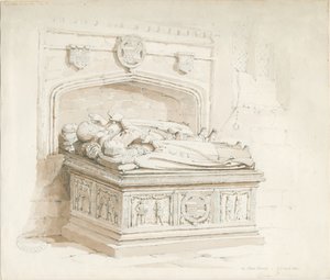 Chiesa di Stowe - Tomba a tavola [di Sir Walter Devereux]