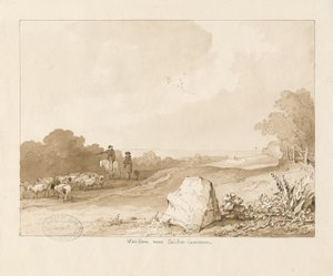 Trysull - "War Stone vicino a Seisdon Common" da Thomas Peploe Wood