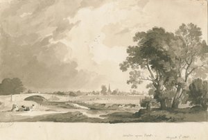Weston-on-Trent - Vista distante da Thomas Peploe Wood