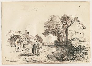 Wetton - Strada del Villaggio da Thomas Peploe Wood