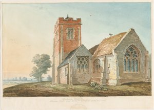 Chiesa di Wichnor: acquerello