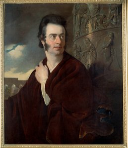 Presunto ritratto di Lord Byron, poeta britannico