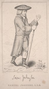 Samuel Johnson, durante il suo tour nelle Highlands nel 1773 da Thomas Priscott