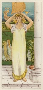 Danae in attesa del ritorno di Perseo