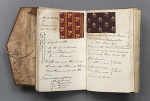 Libro dei registri del tintore da Thomas Ratcliffe