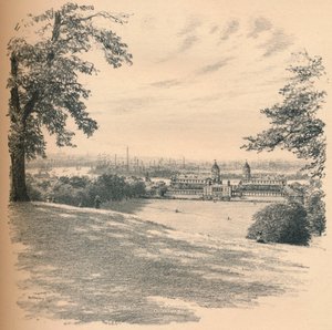 Palazzo di Greenwich da Observatory Hill