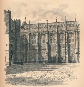 La grande sala di Hampton Court Palace, 1902