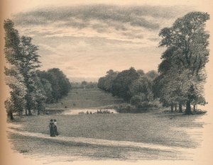La vista, Kensington Palace, 1902 da Thomas Robert Way