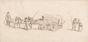 Figure con un carro e cavalli da Thomas Ross